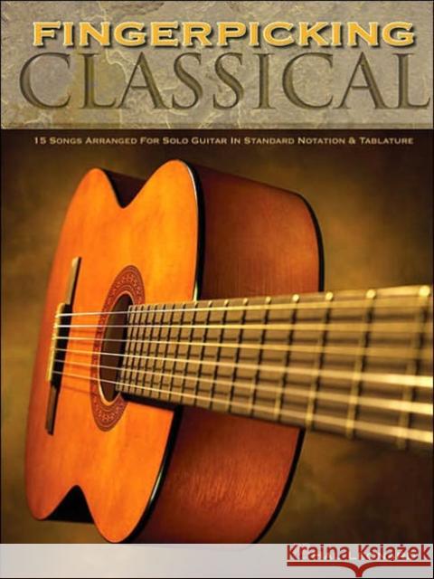 FINGERPICKING CLASSICAL GTR TAB UNKNOWN 9780634069147 OMNIBUS PRESS