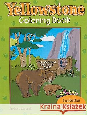 Yellowstone Coloring Book Carole Marsh 9780635073419