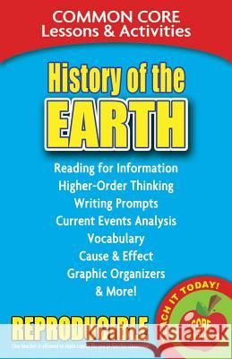 History of the Earth: Common Core Lessons & Activities Carole Marsh 9780635106094 