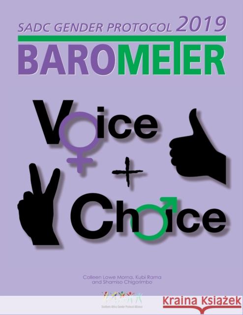 SADC Gender Protocol 2019 Barometer Colleen Lowe Morna Kubi Rama Shamiso Chigorimbo 9780639814810 Gender Links