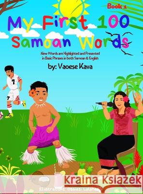 My First 100 Samoan Words Book 1 Vaoese Kava 9780645003000 Princess Mariana