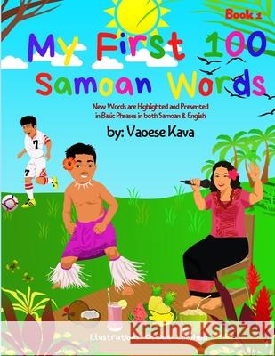 My First 100 Samoan Words Book 1 Vaoese Kava 9780645003048 Princess Mariana