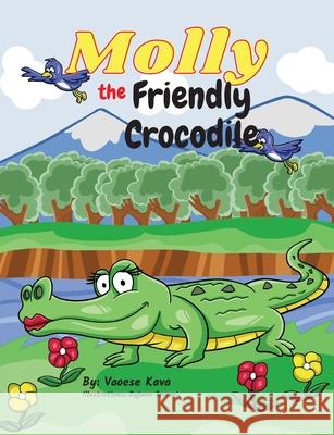 Molly the Friendly Crocodile Vaoese Kava 9780645162219 Princess Mariana