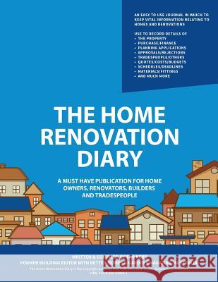 The Home Renovation Diary MR Thomas Boyd Kerr 9780646939681