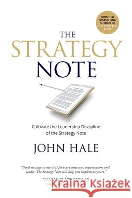 The Strategy Note John Hale 9780648659020