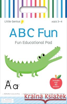 ABC Fun: Fun Educational Activity Pad with Carry Handle Shelley Cox 9780655226246 Lake Press
