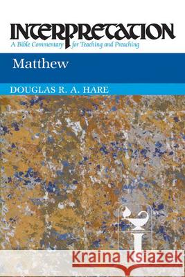 Matthew Hare, Douglas 9780664234331 Westminster John Knox Press