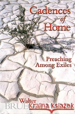 Cadences of Home: Preaching Among Exiles Walter Brueggemann 9780664257491 Westminster/John Knox Press,U.S.
