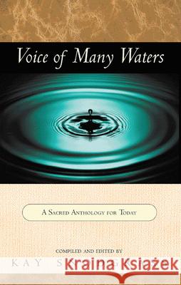 Voice of Many Waters: A Sacred Anthology for Today Snodgrass, Kay 9780664501112