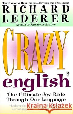 Crazy English Lederer, Richard 9780671023232