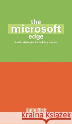 Microsoft Edge Julie Bick 9780671034146 Simon & Schuster