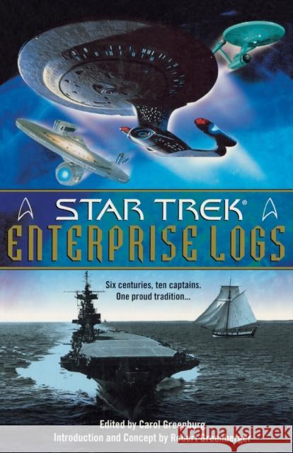 Star Trek Enterprise Logs Carol Greenburg 9780671035792 Simon & Schuster