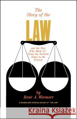 Sty Law Wormser, Rene 9780671213336 Touchstone Books