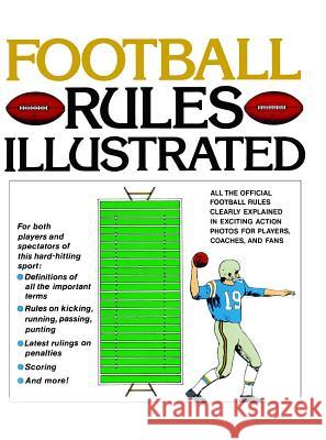 Football Rules Illustrated George Sullivan 9780671612955 Simon & Schuster