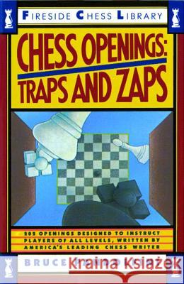 Chess Openings: Traps And Zaps Bruce Pandolfini 9780671656904 Simon & Schuster