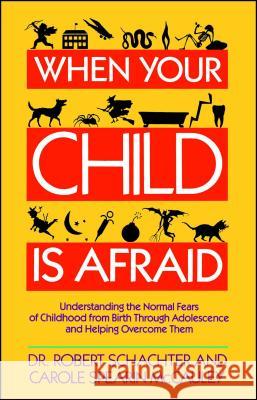 When Your Child is Afraid SCHACHTER 9780671673420
