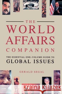 World Affairs Companion Gerald Segal 9780671741563 Touchstone Books
