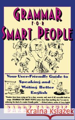 Grammar for Smart People Barry Tarshis Julie Rubenstein 9780671750442 Pocket Books