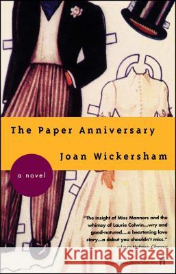 The Paper Anniversary Wickersham, Joan 9780671890711 Pocket Books