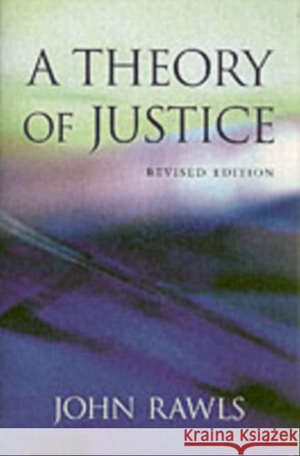 A Theory of Justice Rawls, John 9780674000780 Harvard University Press
