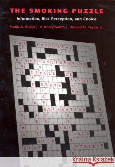 Smoking Puzzle Sloan, Frank A. 9780674010390 Harvard University Press