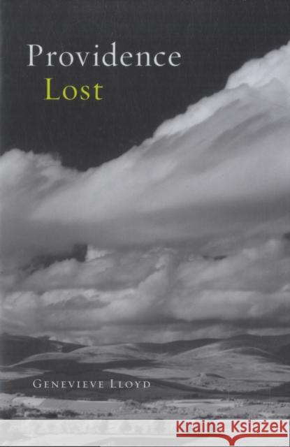 Providence Lost Genevieve Lloyd 9780674031531 Harvard University Press