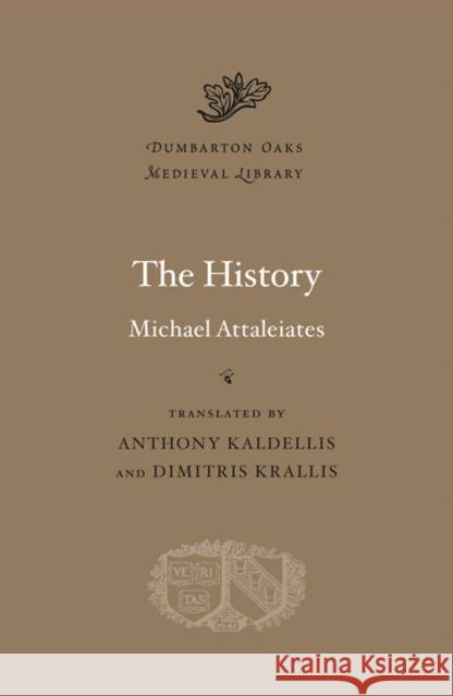 The History Michael Attaleistes 9780674057999 0