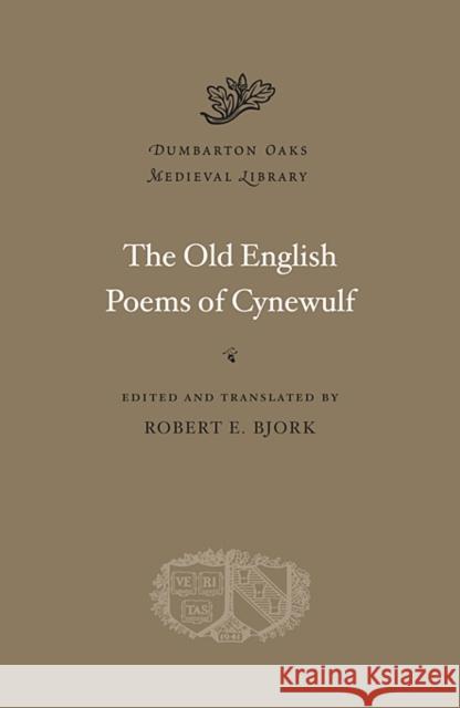 The Old English Poems of Cynewulf Cynewulf  9780674072633 0