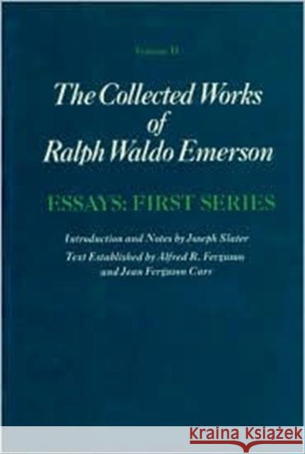 Collected Works of Ralph Waldo Emerson Emerson, Ralph Waldo 9780674139800 Belknap Press