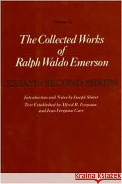 Collected Works of Ralph Waldo Emerson Emerson, Ralph Waldo 9780674139909 Belknap Press