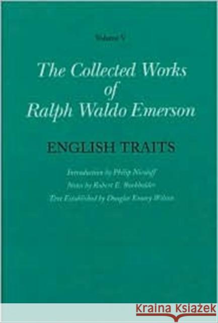 Collected Works of Ralph Waldo Emerson Emerson, Ralph Waldo 9780674139923 Harvard University Press