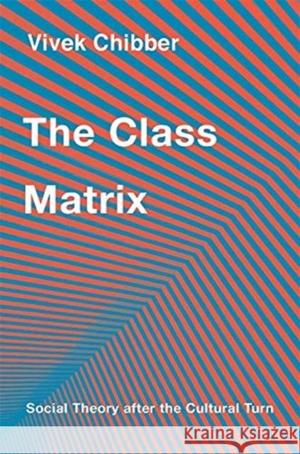 The Class Matrix: Social Theory After the Cultural Turn Vivek Chibber 9780674245136