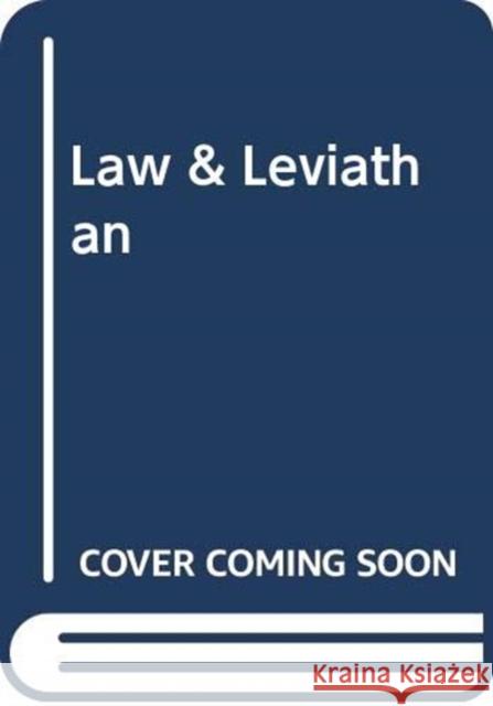 Law and Leviathan: Redeeming the Administrative State Sunstein, Cass R. 9780674247536 Belknap Press