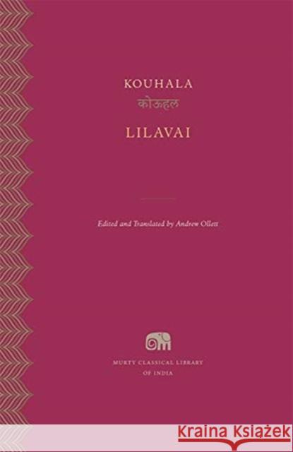 Lilavai Kouhala                                  Andrew Ollett 9780674247598 Harvard University Press