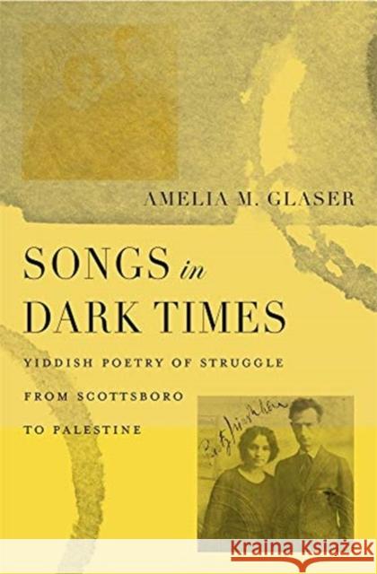 Songs in Dark Times: Yiddish Poetry of Struggle from Scottsboro to Palestine Amelia Glaser 9780674248458 Harvard University Press