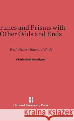 Prunes and Prisms Charles Hall Grandgent 9780674281158