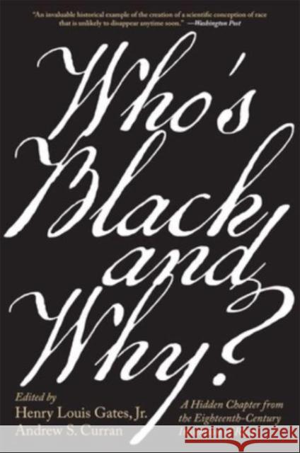 Who's Black and Why?  9780674295452 Harvard University Press