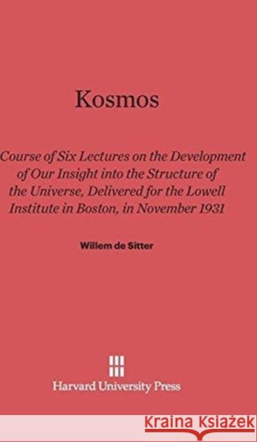 Kosmos William D 9780674331464 Harvard University Press