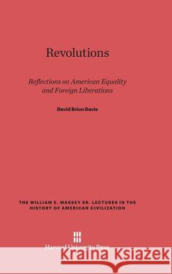 Revolutions David Brion Davis 9780674419100