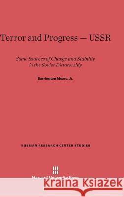 Terror and Progress - USSR Barrington Moor 9780674428690 Harvard University Press