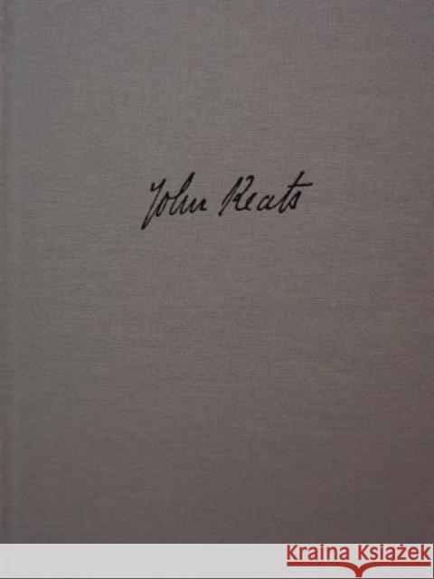 John Keats: Poetry Manuscripts at Harvard: A Facsimile Edition, with an Essay on the Manuscripts by Helen Vendler Keats, John 9780674477759 Belknap Press