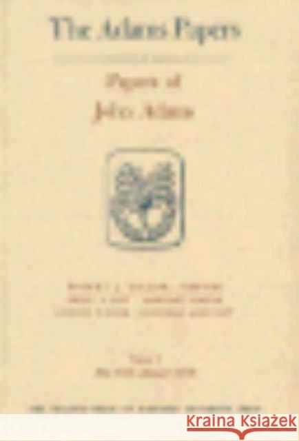 Papers of John Adams Adams, John 9780674654426 Belknap Press