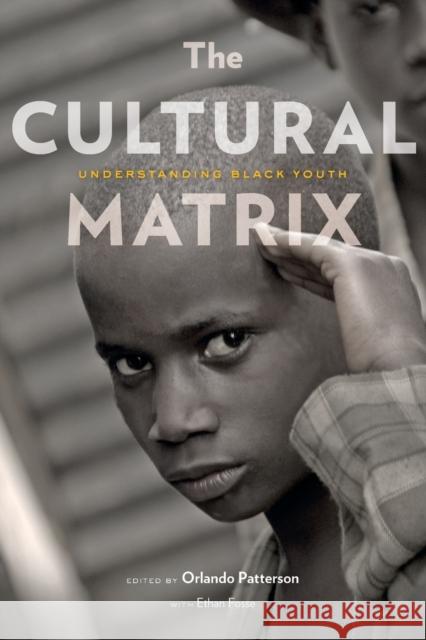 Cultural Matrix: Understanding Black Youth Patterson, Orlando 9780674659971