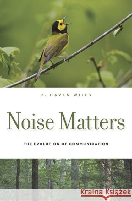 Noise Matters Wiley 9780674744127