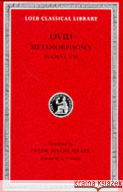 Metamorphoses Ovid 9780674990463