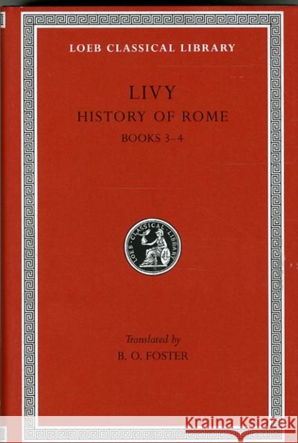 History of Rome Livy 9780674991484 Harvard University Press