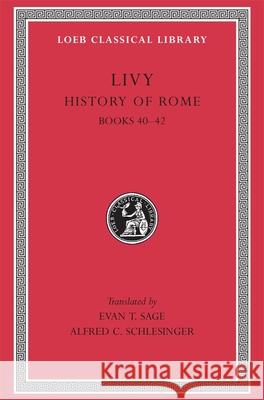 History of Rome Livy 9780674993662
