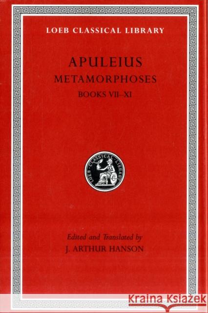 Metamorphoses (the Golden Ass) Apuleius 9780674994980 Harvard University Press