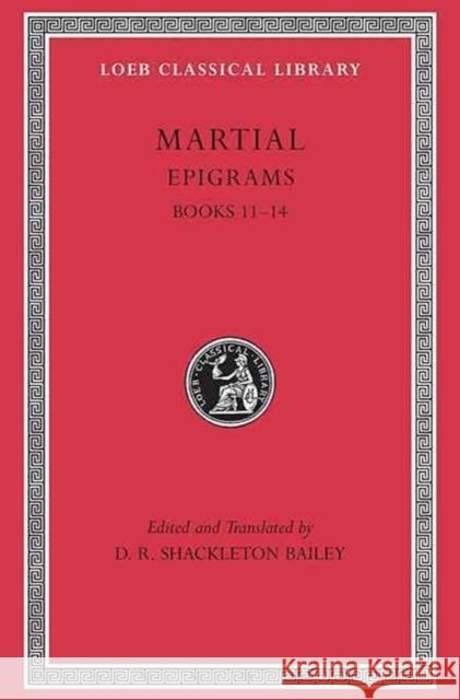 Epigrams Martial 9780674995291 Harvard University Press