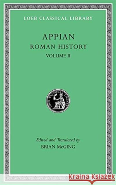 Roman History Appian 9780674996489 Harvard University Press